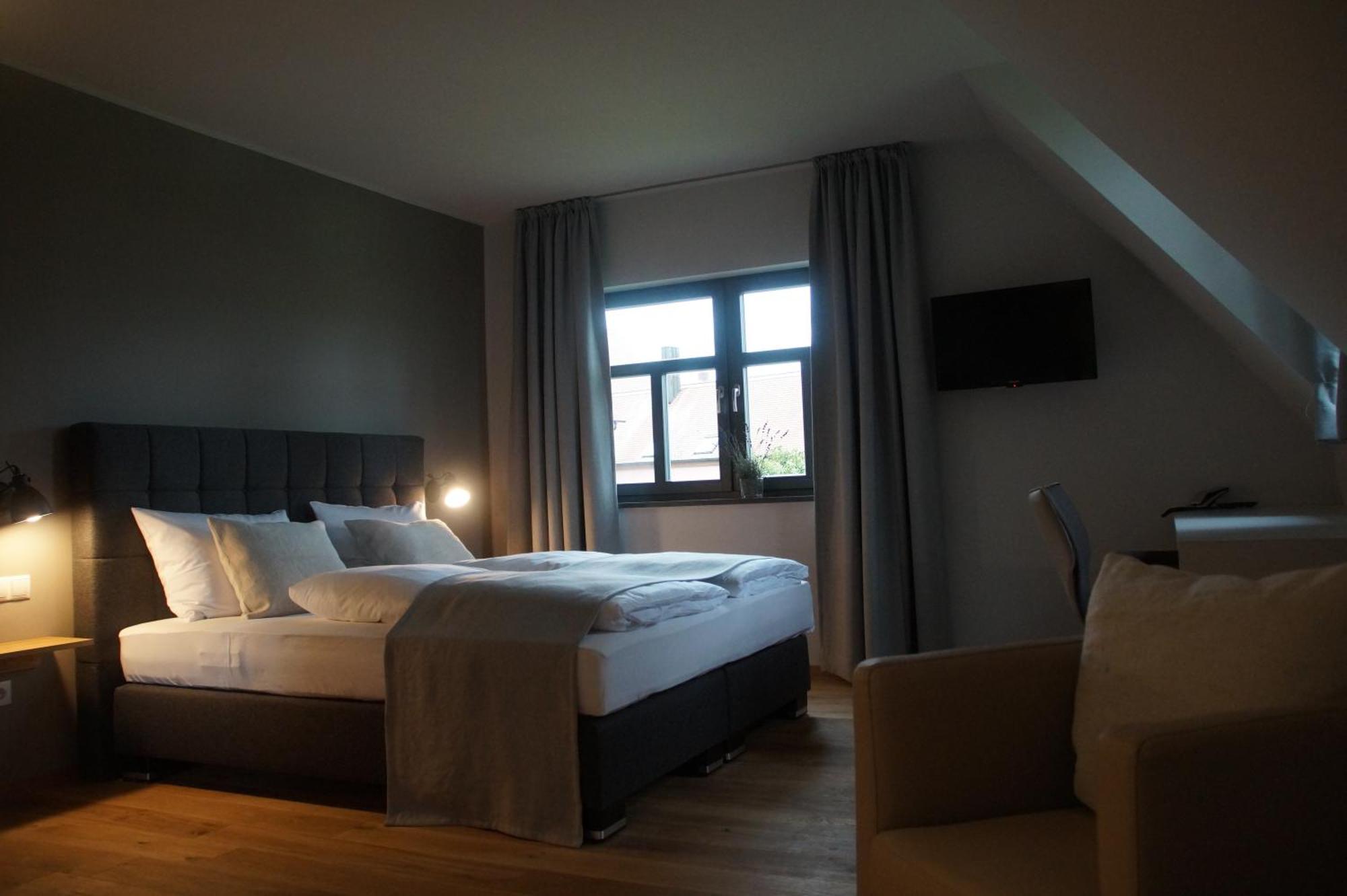 Hotel Dorfmuehle Lehrberg Oda fotoğraf